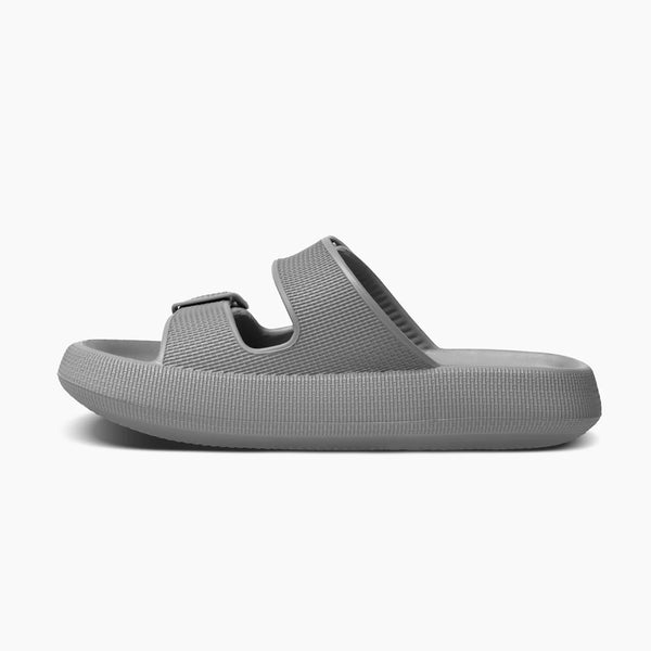 Belt Sandals - Gray