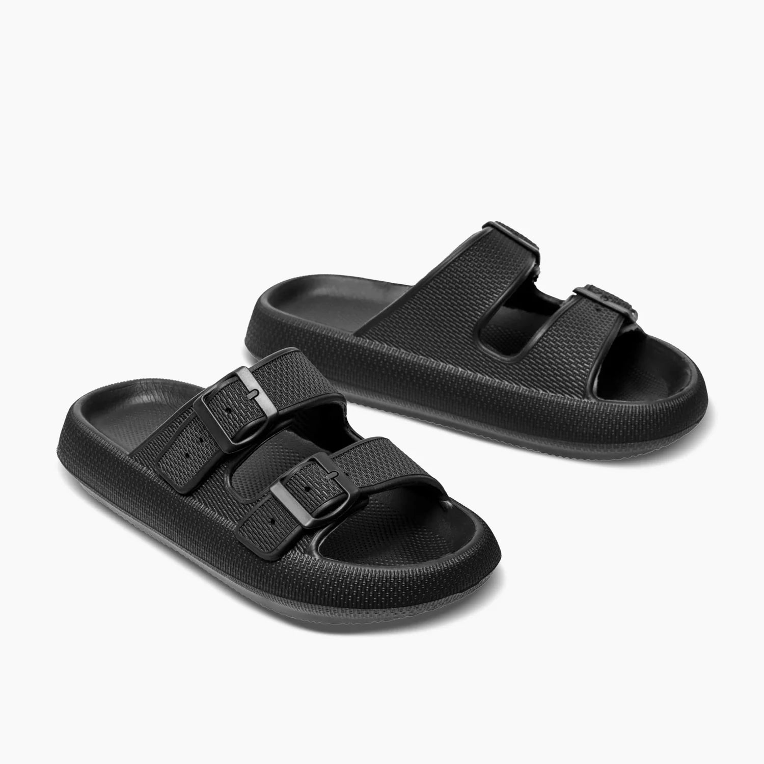 Belt Sandals - Black