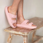 Belt Sandals -  Pink