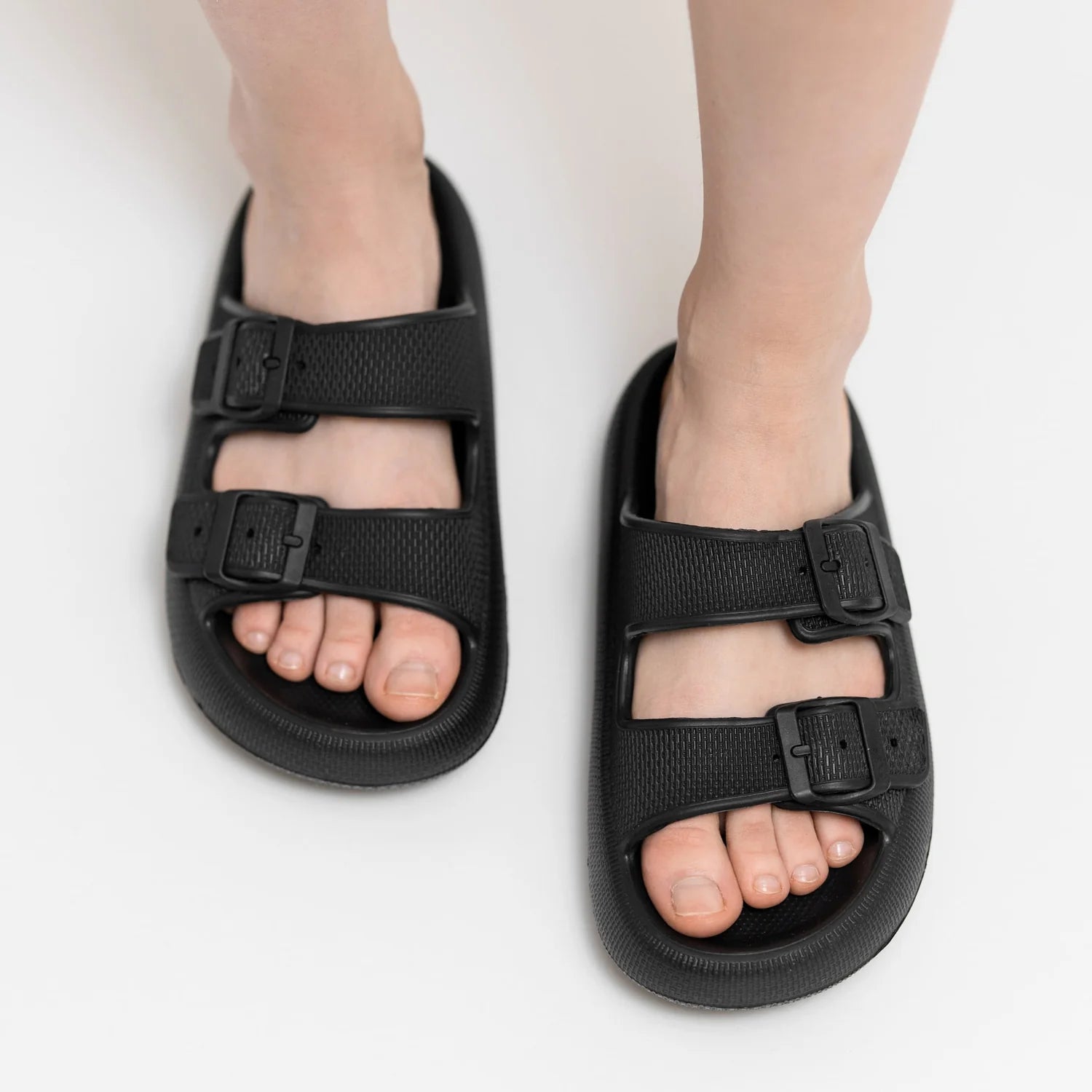 Belt Sandals - Black
