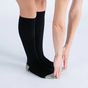 FlexRelief™ Compression Socks – Black Grey